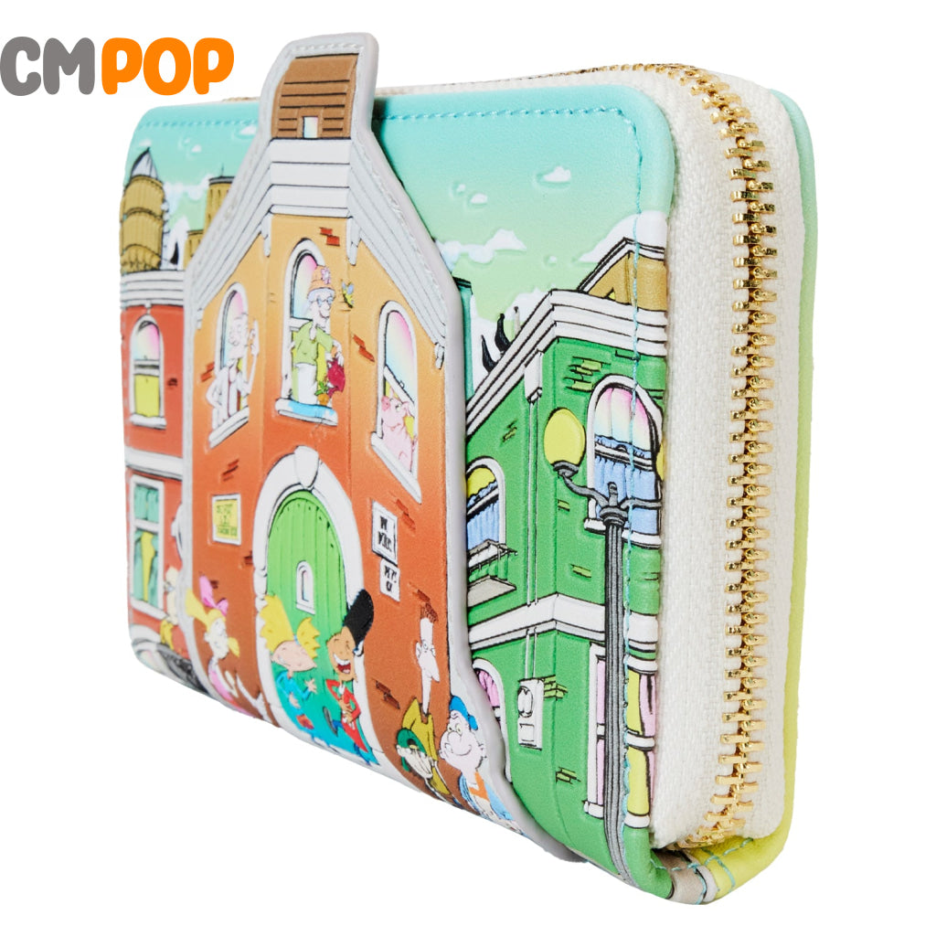 Nickelodeon Hey Arnold Zip Around Wallet - Loungefly