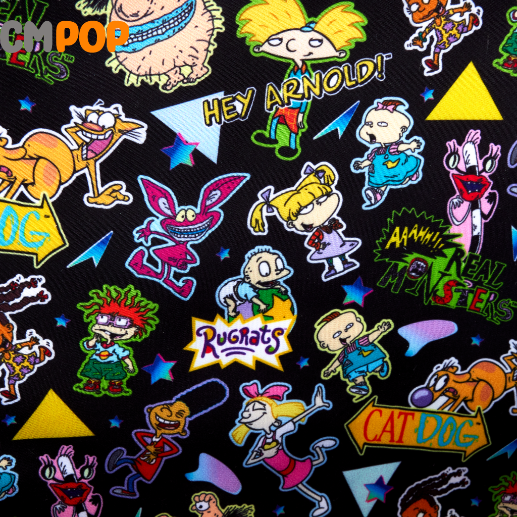Nickelodeon Retro Tv Lenticular Crossbody Bag - Loungefly