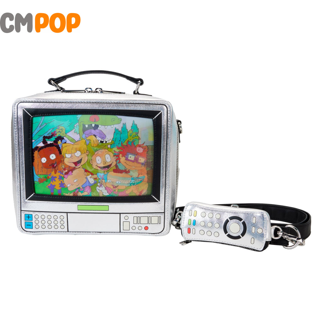 Nickelodeon Retro Tv Lenticular Crossbody Bag - Loungefly