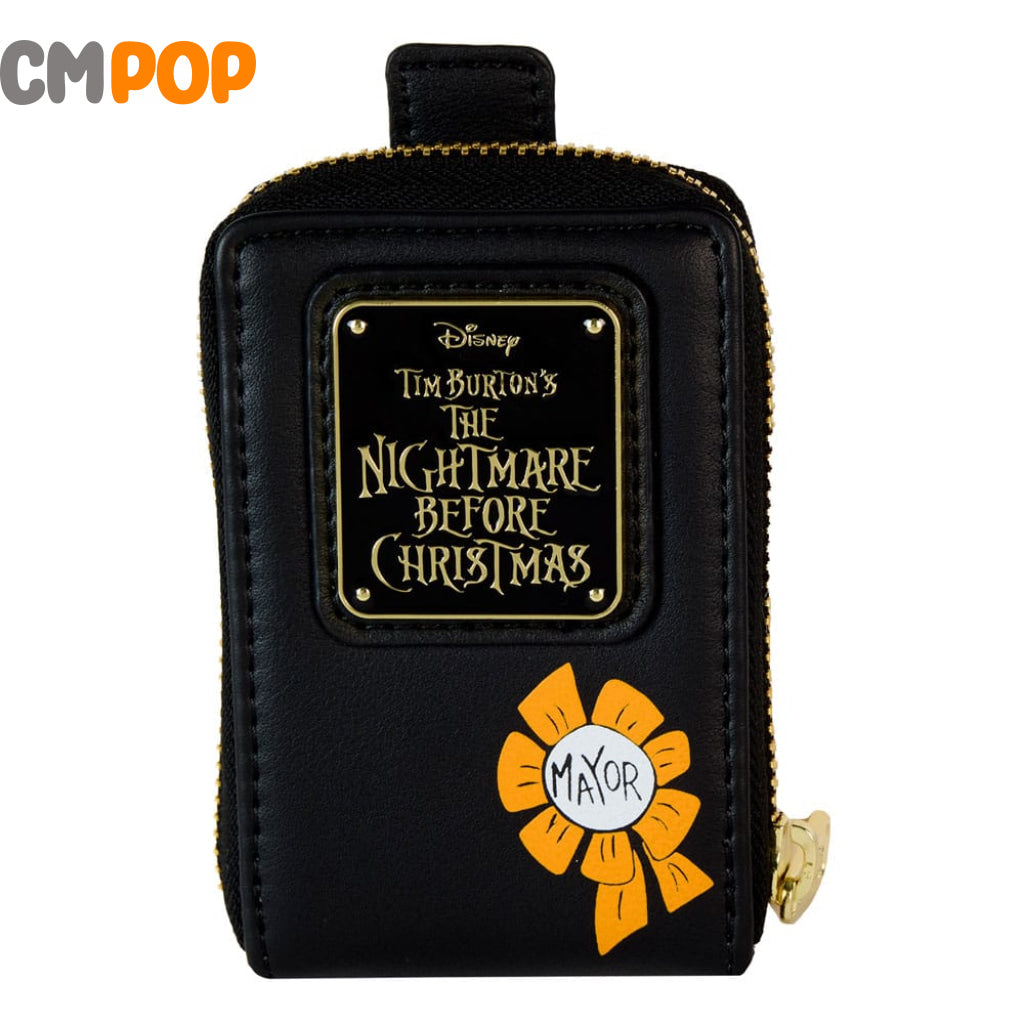 Nightmare Before Christmas Mayor Lenticular Head Wallet - Loungefly Loungefly