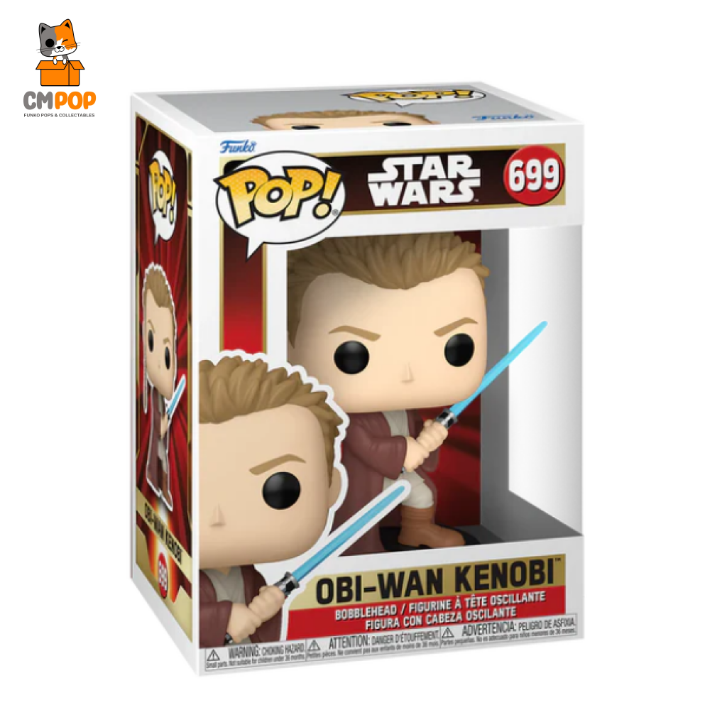 Obi - Wan Kenobi - #699 Funko Pop! The Phamtom Menace Star Wars Pop