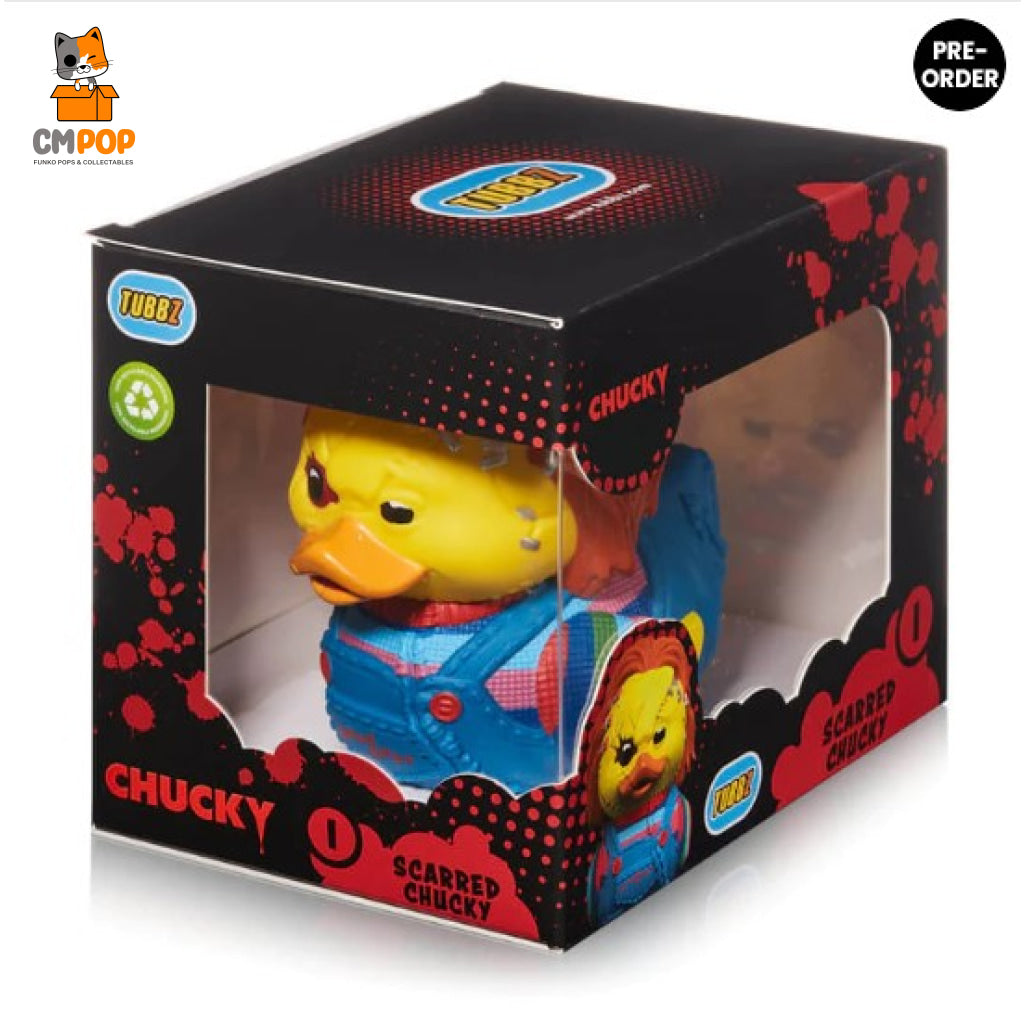 Official Chucky Scarred - Tubbz (Boxed Edition) Funko Pop