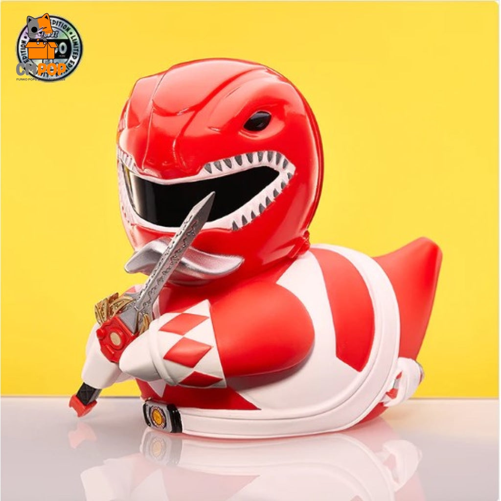 Official Power Rangers Red Ranger - Tubbz Cosplay Duck Collectible Funko Pop