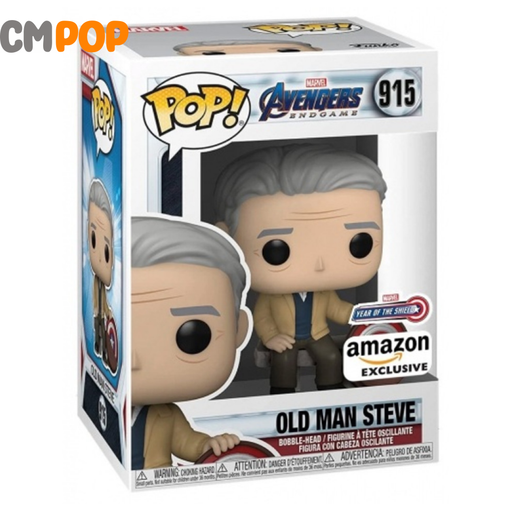 Old Man Steve - #915 Funko Pop! Marvel Avengers Amazon Exclusive Pop
