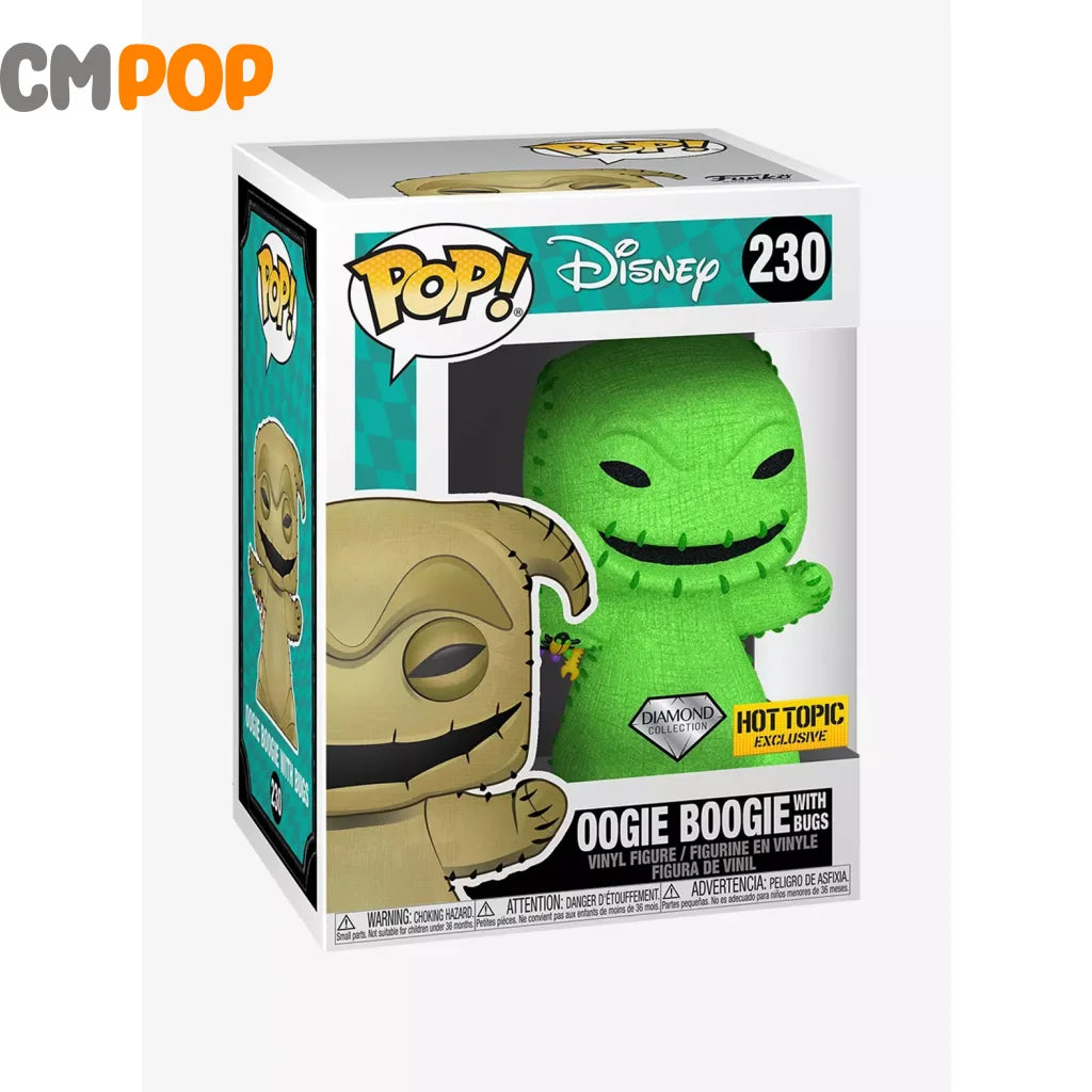 Oogie Boogie - #230 Funko Pop! Disney Diamond Collection Hot Topic Exclusive Pop