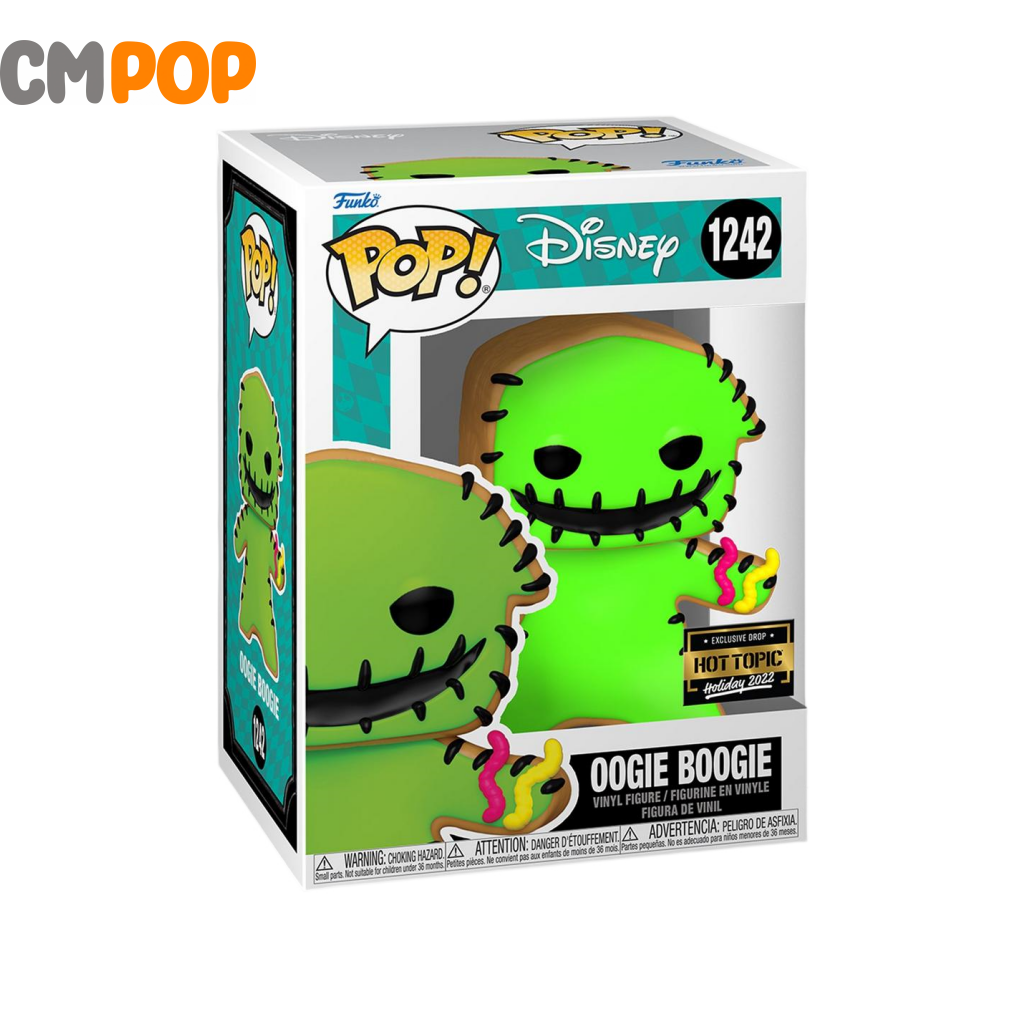 Oogie Boogie Gingerbread - #1242 Funko Pop! Disney Hot Topic Exclusive Pop