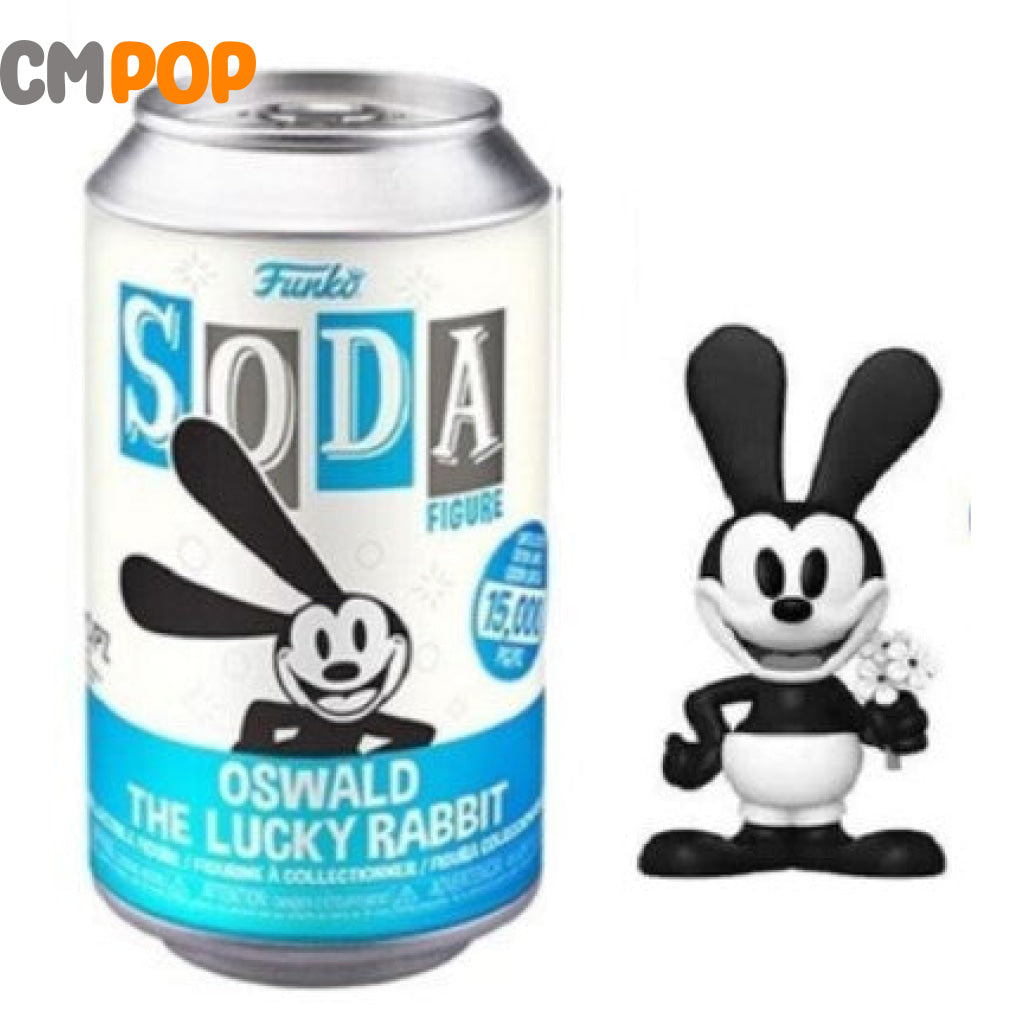 Oswald The Lucky Rabbit - Funko Vinyl Soda 15 000 Pieces Disney Chance Of Chase