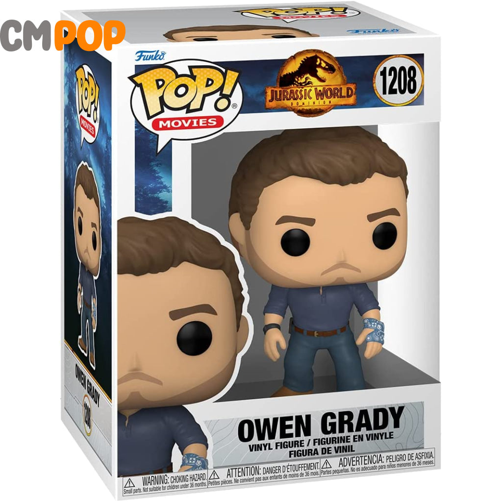 Owen Grady - #1208 Funko Pop! Jurassic World Pop