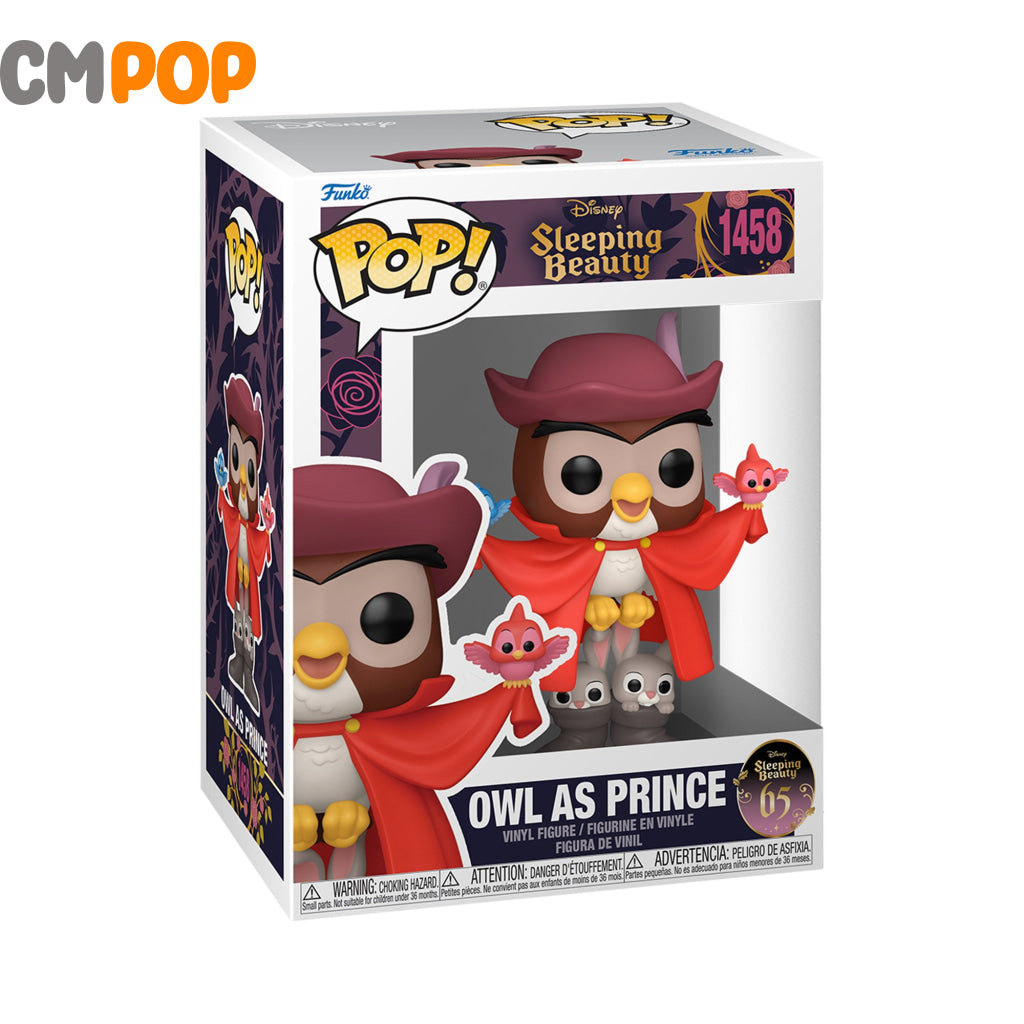 Owl As Prince - 65Th Anniversary #1458 - Funko Pop! Sleeping Beauty Disney Pop