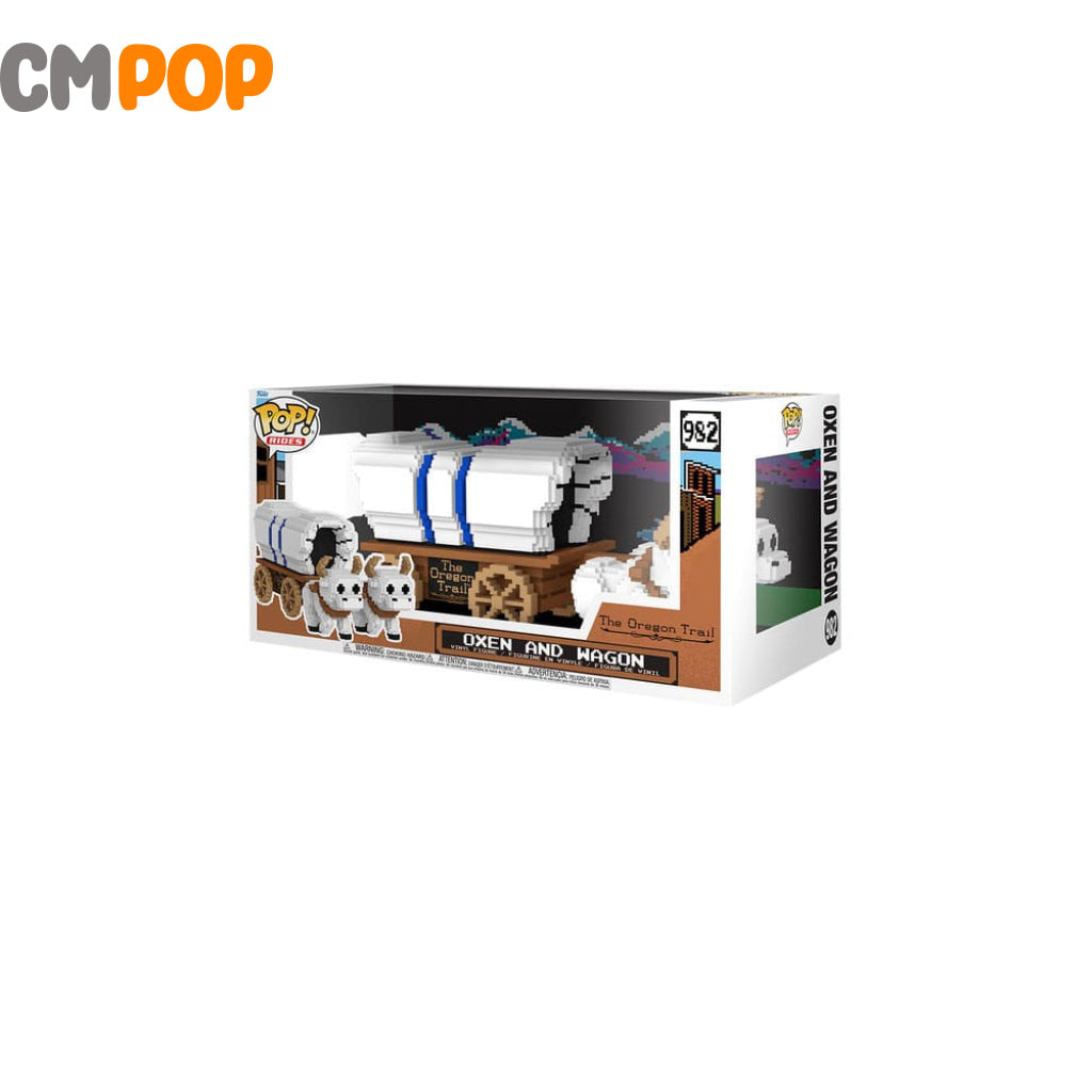 Oxen and Wagon - #982 - Funko POP! - Rides - Super Deluxe - Oregon Trail Funko Pop