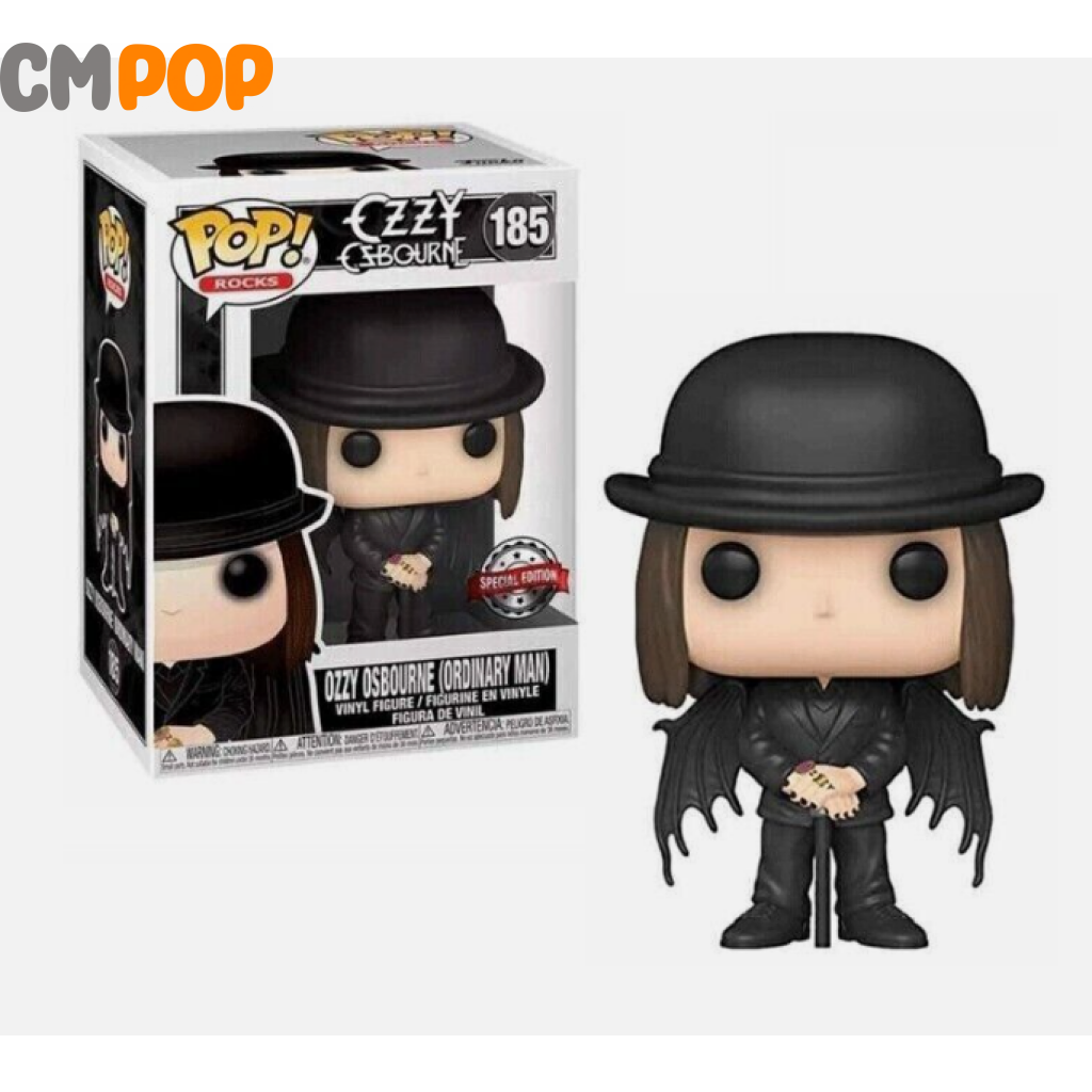 Ozzy Osbourne (Ordinary Man) - #185 Funko Pop! Rocks Special Edition Pop