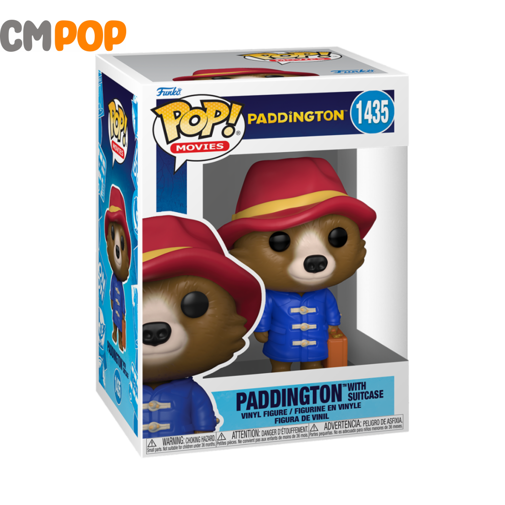 Paddington With Suitcase - #1435 Funko Pop! Pop