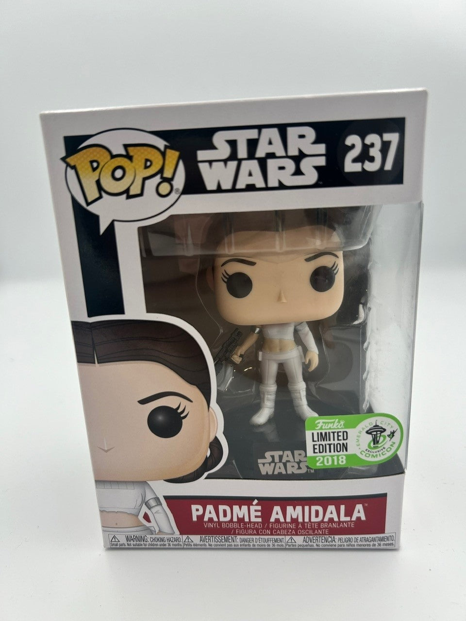 Padme Amidala - #237 - Funko Pop! - The Phantom Menace - Star Wars - 2018 Spring Con Exclusive