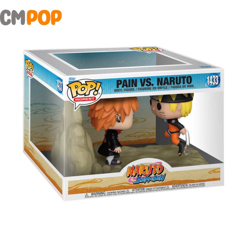 Pain Vs Naruto - #1433 Funko Pop! Shippuden Moment Pop