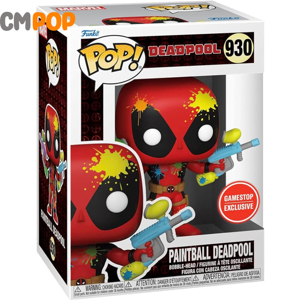 Paintball Deadpool - #930 Funko Pop! Gamestop Exclusive