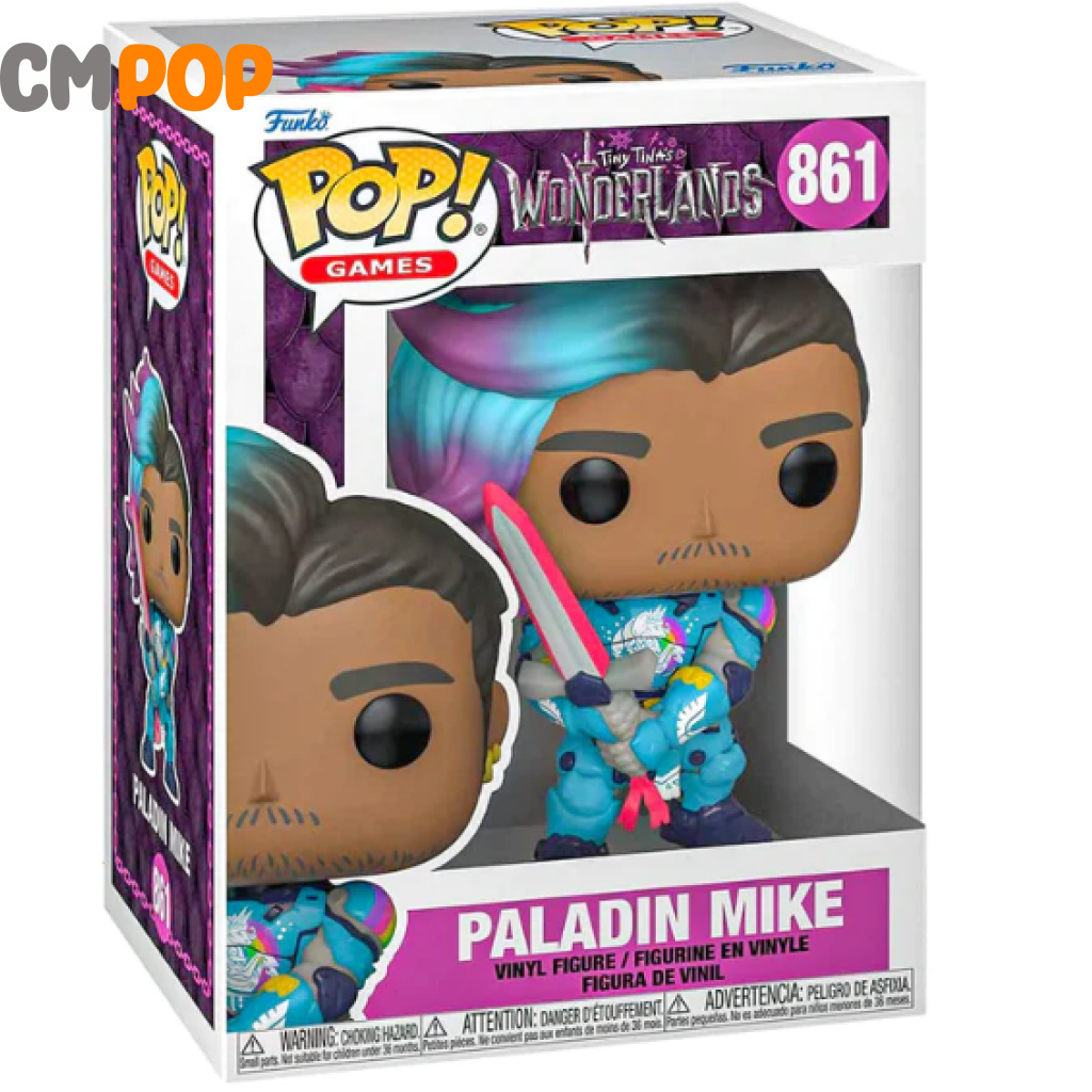Paladin Mike - #861 Funko Pop! Tiny Tinas Wonderlands Pop