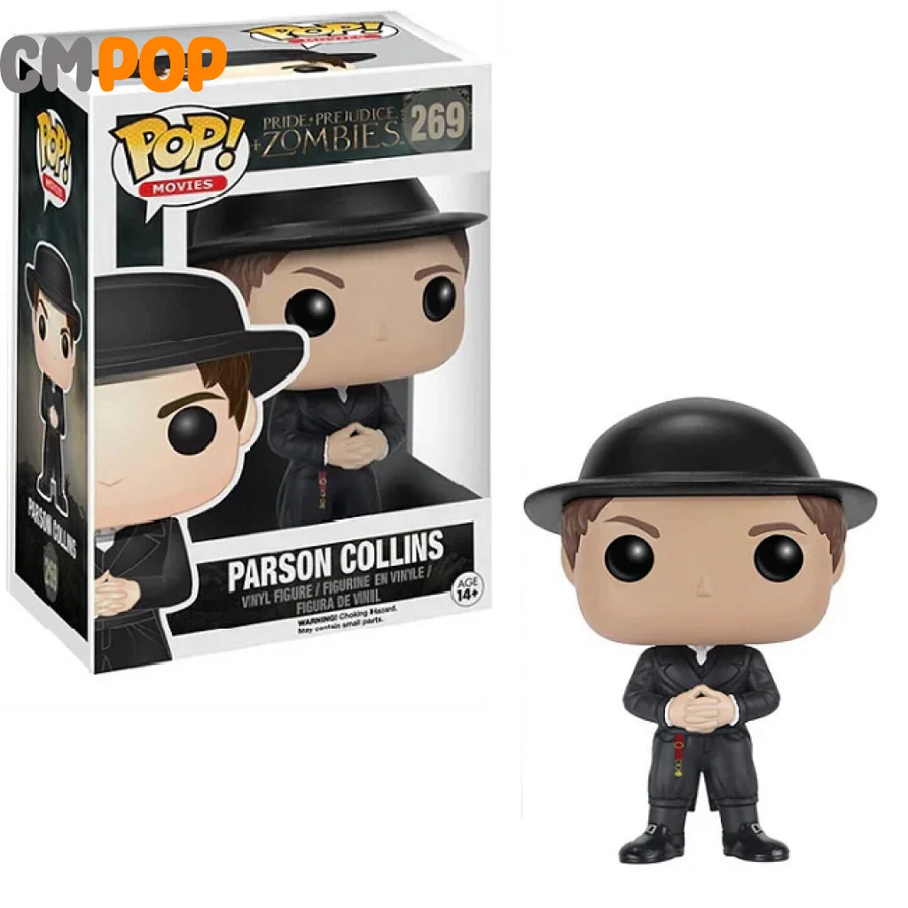 Parsons Collins - #269 - Funko Pop! - Movies - Pride + Prejudice + Zombies Funko Pop