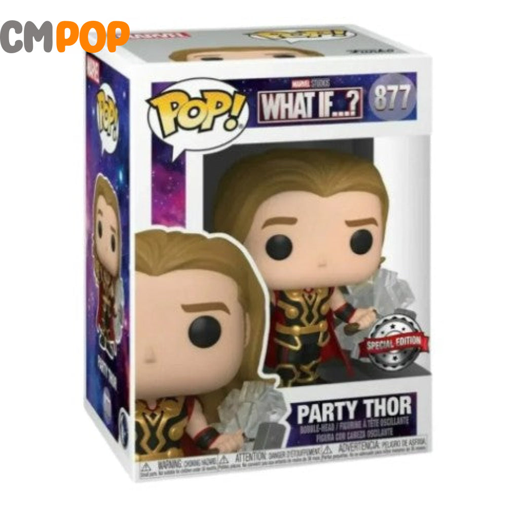 Party Thor - #877 Funko Pop! Marvel Special Edition Pop