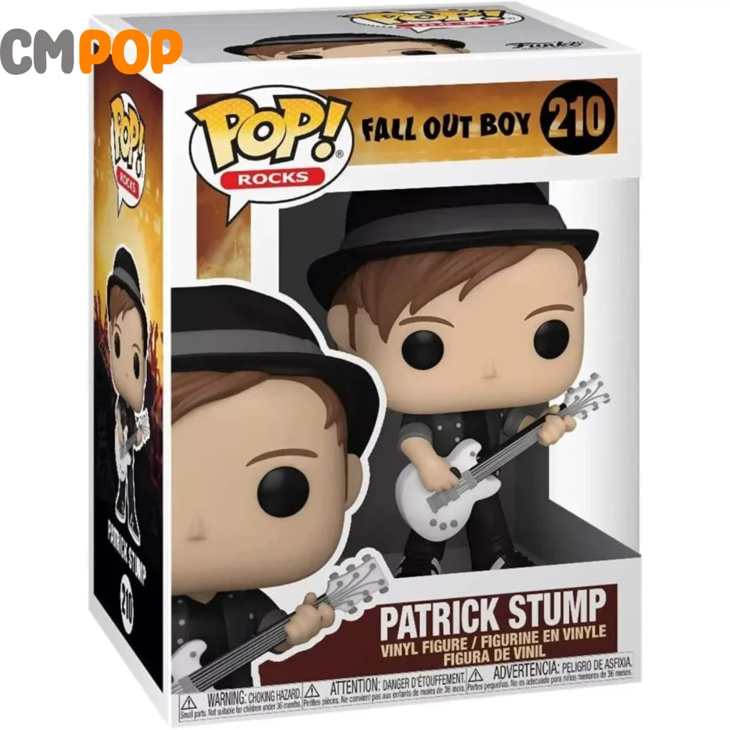 Patrick Stump - #210 Funko Pop! Rocks Fall Out Boy