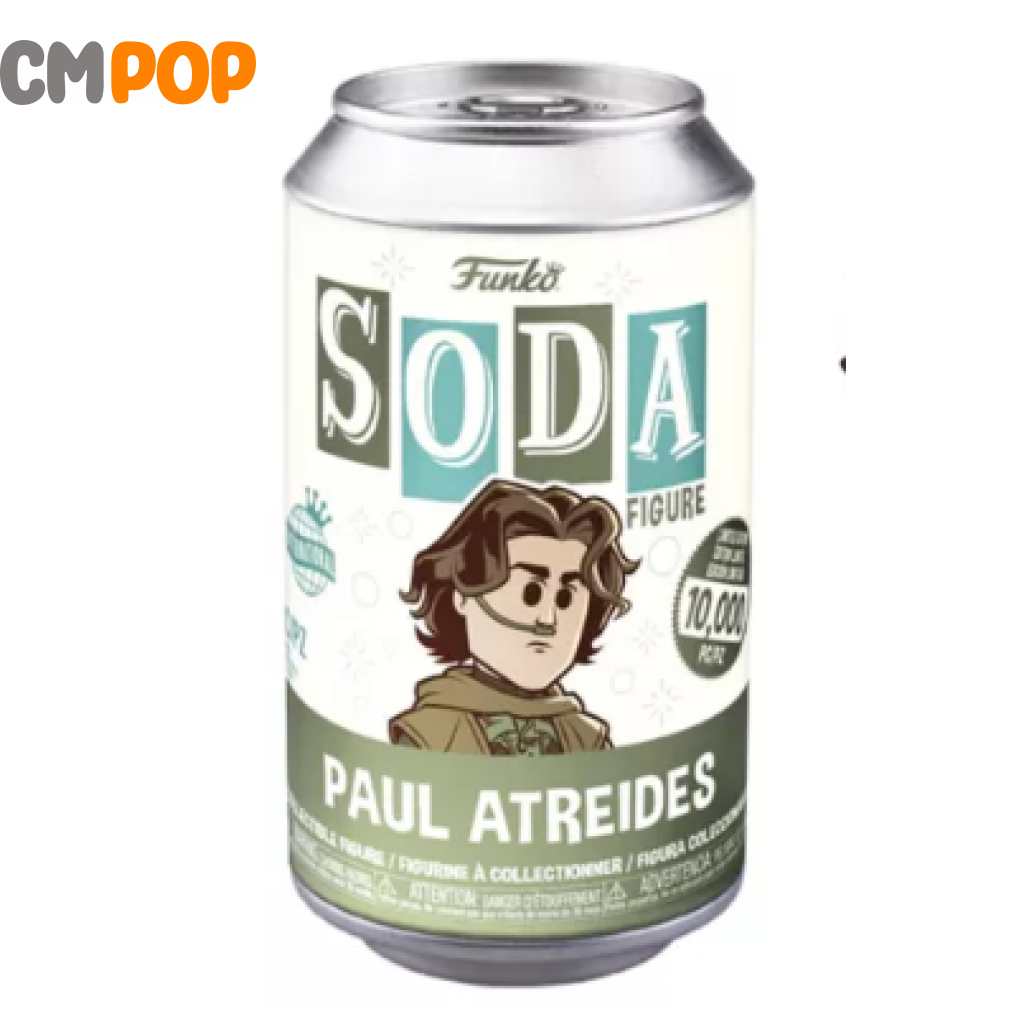 Paul Atreides (Dune) - Funko Vinyl Soda 10 000 Pieces Chance Of Chase
