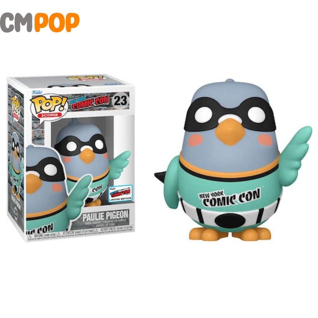 Paulie Pigeon - #23 Funko Pop! Nycc 2023 Stickered Convention Exclusive Pop