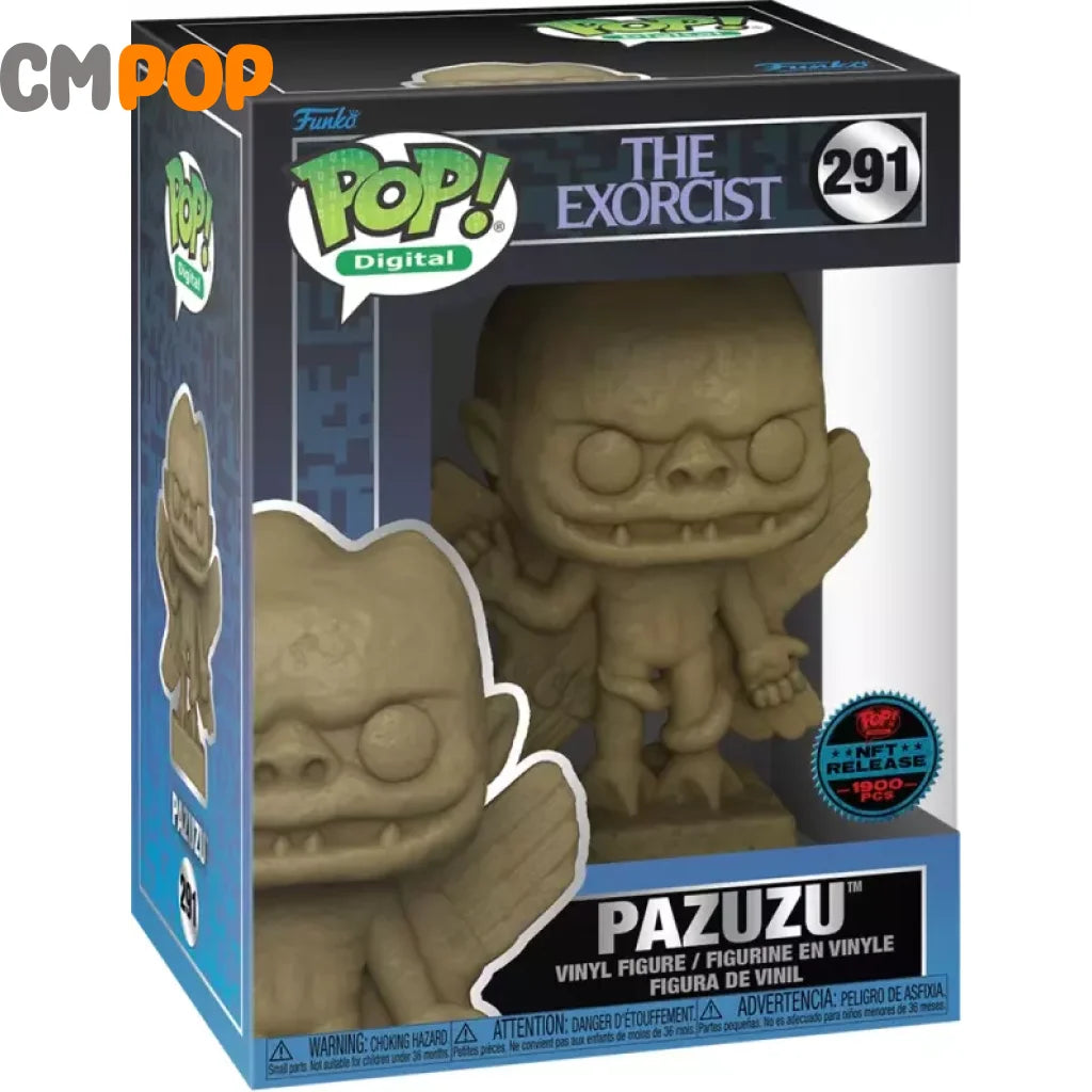 Pazuzu 291 Funko Pop Digital The Exorcist NFT Release 1900 Pazuzu 291 Funko Pop Digital The Exorcist NFT Release 1900