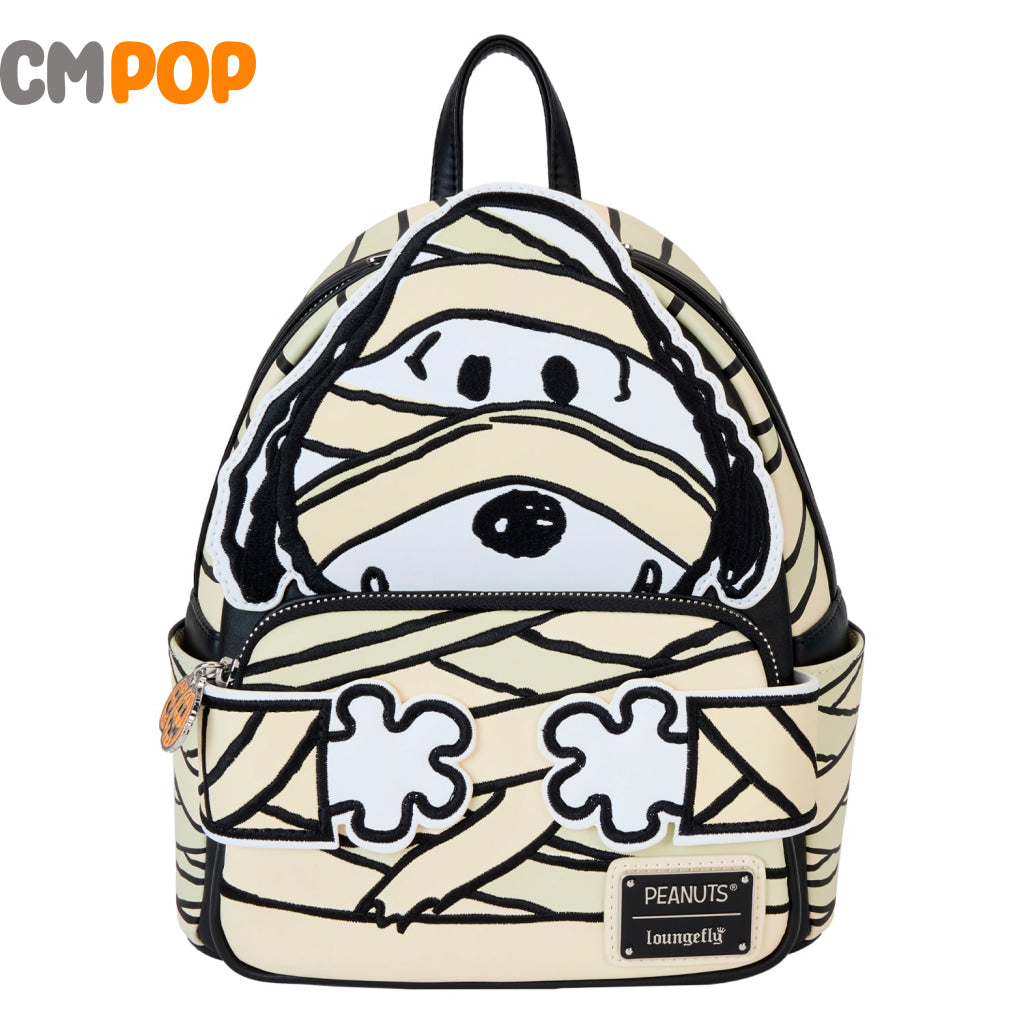 Peanuts Snoopy Mummy Cosplay Mini Backpack - Loungefly