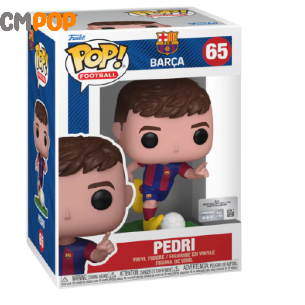 Pedri - #65 Funko Pop! Football Barcelona Pop