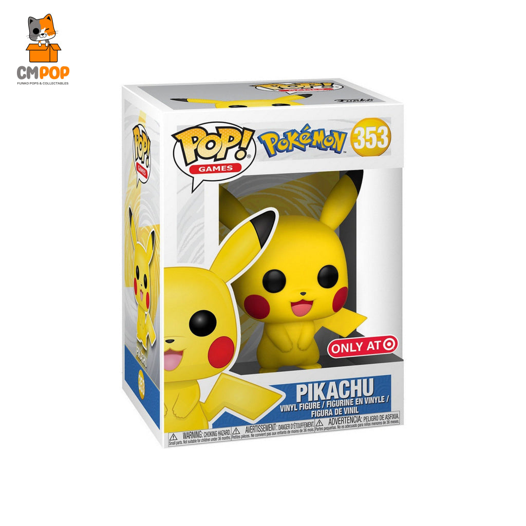 Pikachu - #353 Funko Pop! Pokemon Target Exclusive Pop