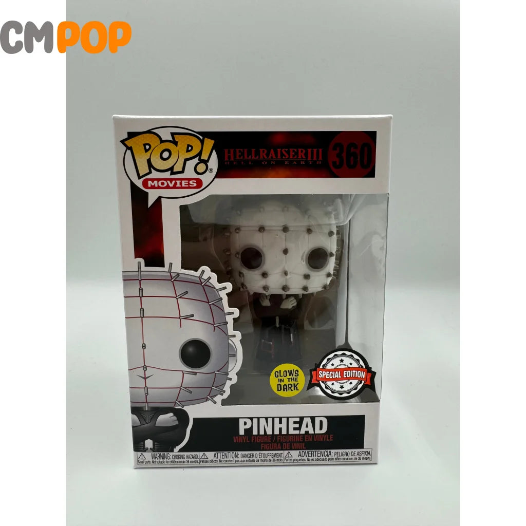 Pinhead - #360 Funko Pop! Movies Hellraiser Iii Glows In The Dark Special Edition Pop