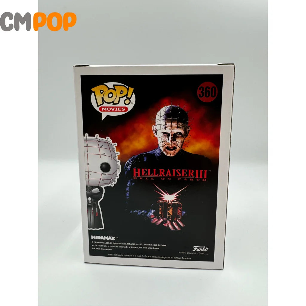 Pinhead - #360 Funko Pop! Movies Hellraiser Iii Glows In The Dark Special Edition Pop