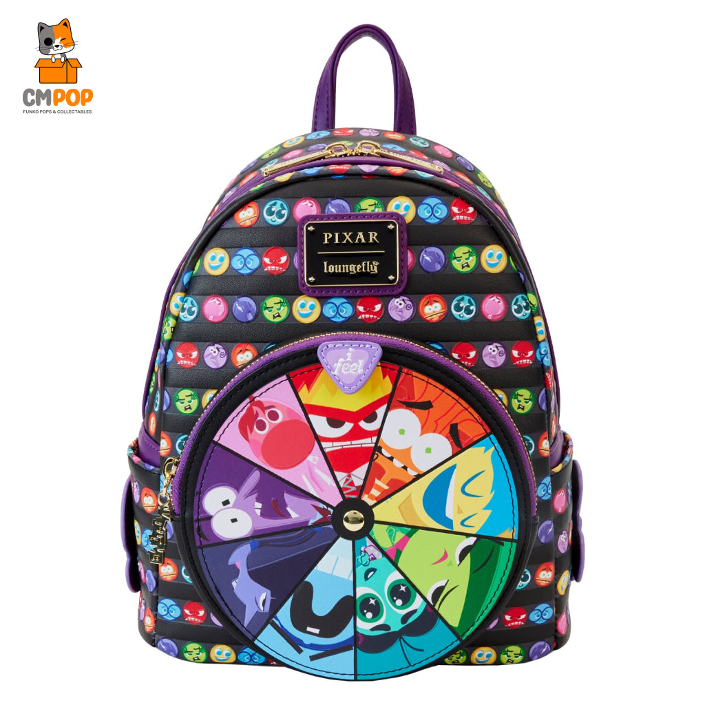 Pixar Inside Out 2 Core Memories Mini Backpack - Out- Loungefly