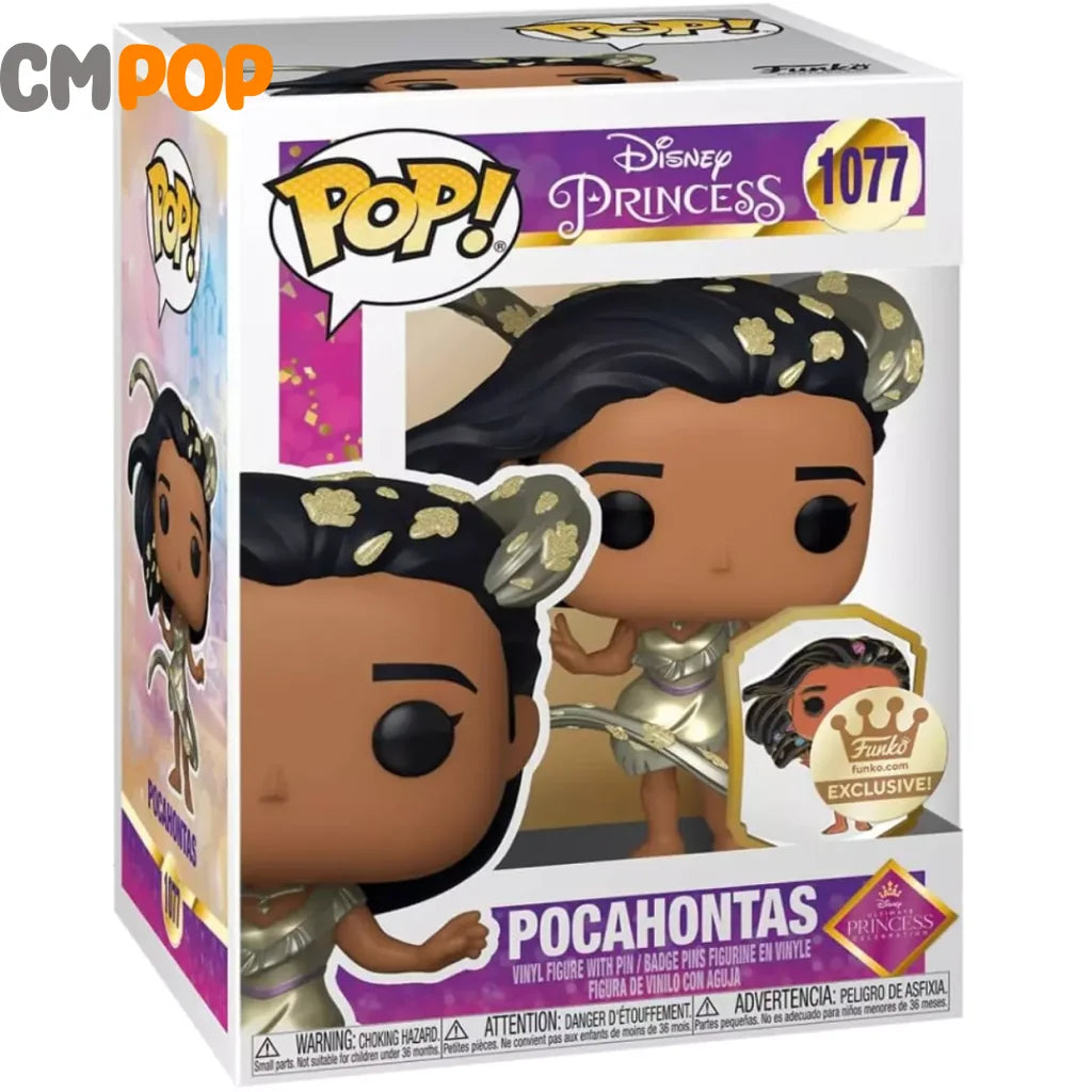 Pocahontas - #1077- Funko Pop! Disney Princess Exclusive Pop