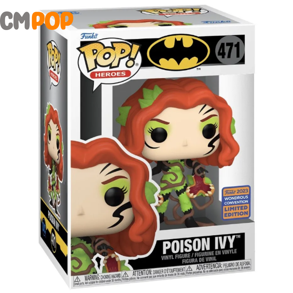 Posion Ivy - #471 Funko Pop! Dc Wondrous 2023 Exclusive Pop