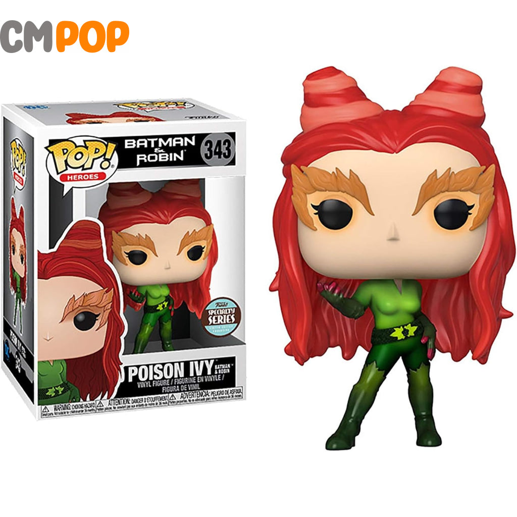 Poison Ivy Batman And Robin #343 - Funko Pop Heroes Speciality Series