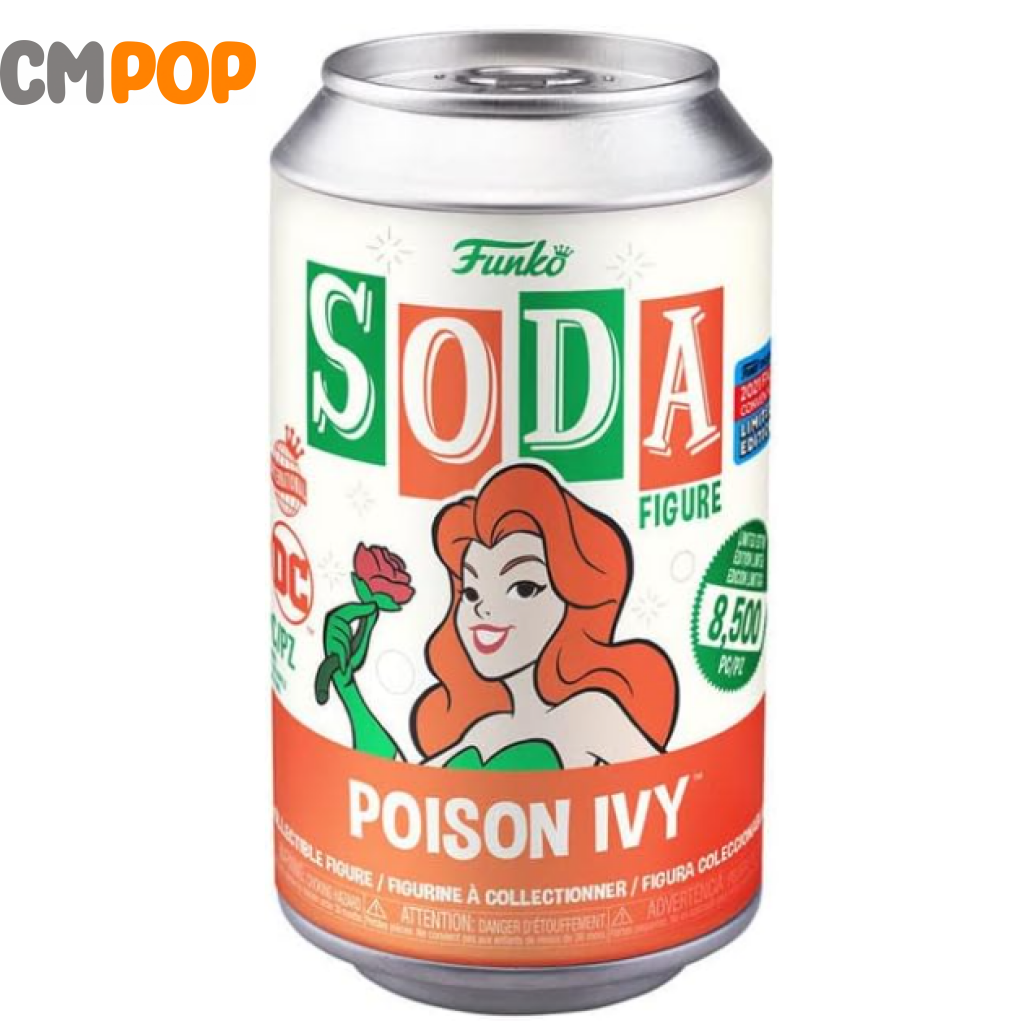 Poison Ivy - Funko Vinyl Soda 8 500 Pieces Dc Chance Of Chase