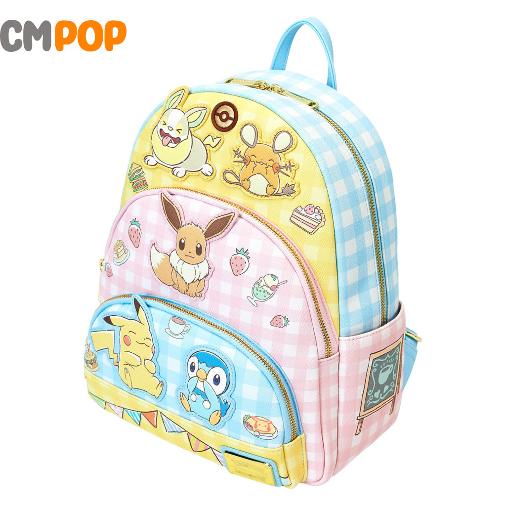 Pokémon Café Triple Pocket Backpack - Loungefly