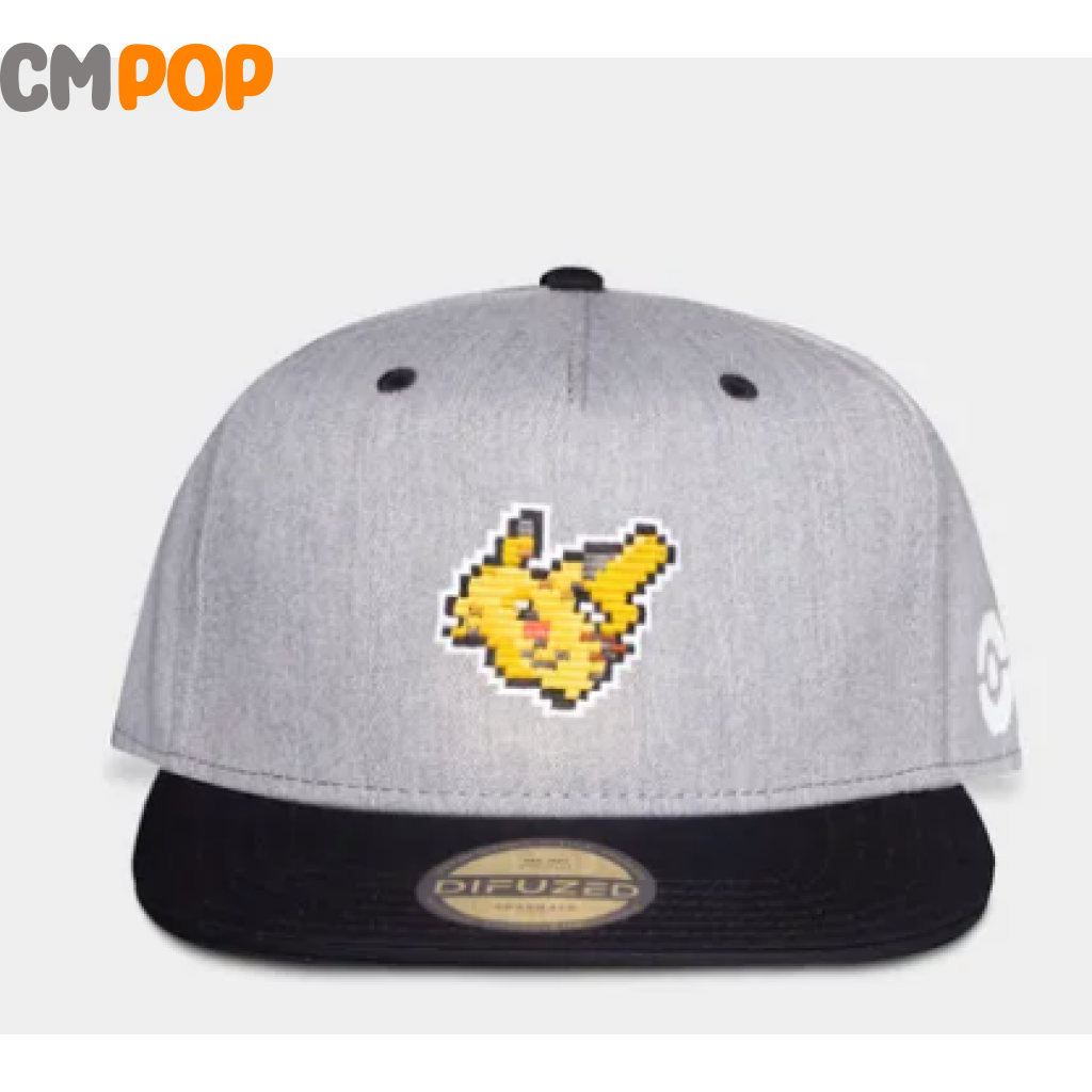 Pokémon - Pika Men’s Snapback Cap -Pokémon Difuzed