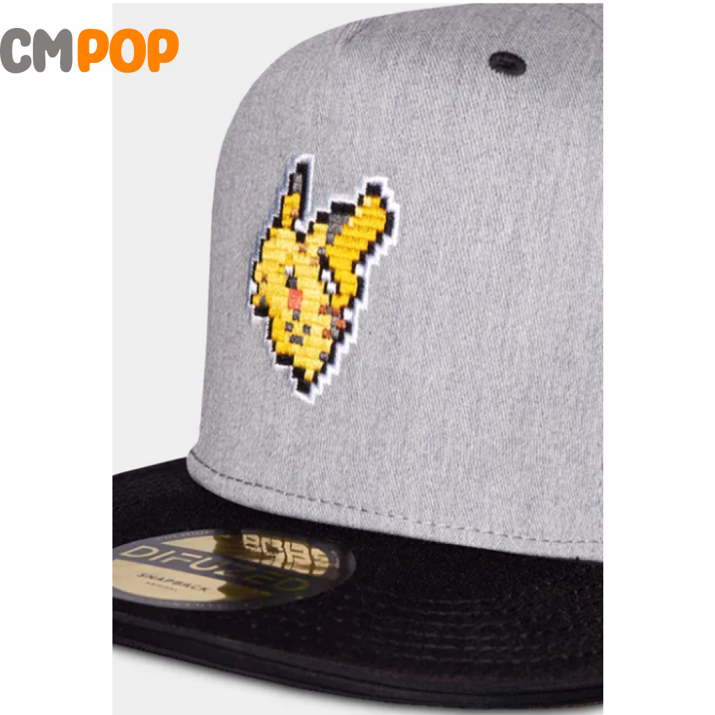 Pokémon - Pika Men’s Snapback Cap -Pokémon Difuzed