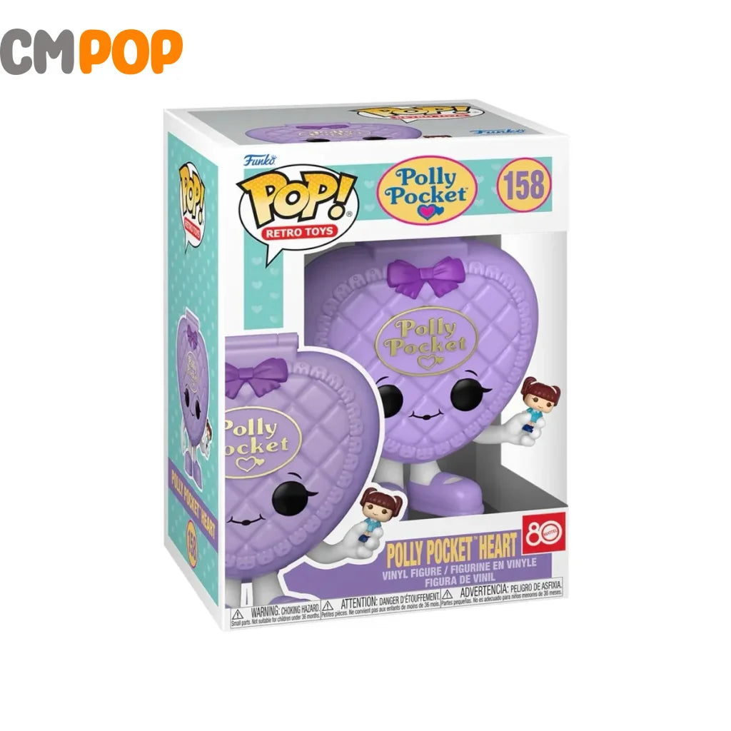 Polly Pocket Heart - #158 - Funko Pop! - Retro Toys - Polly Pocket Funko Pop