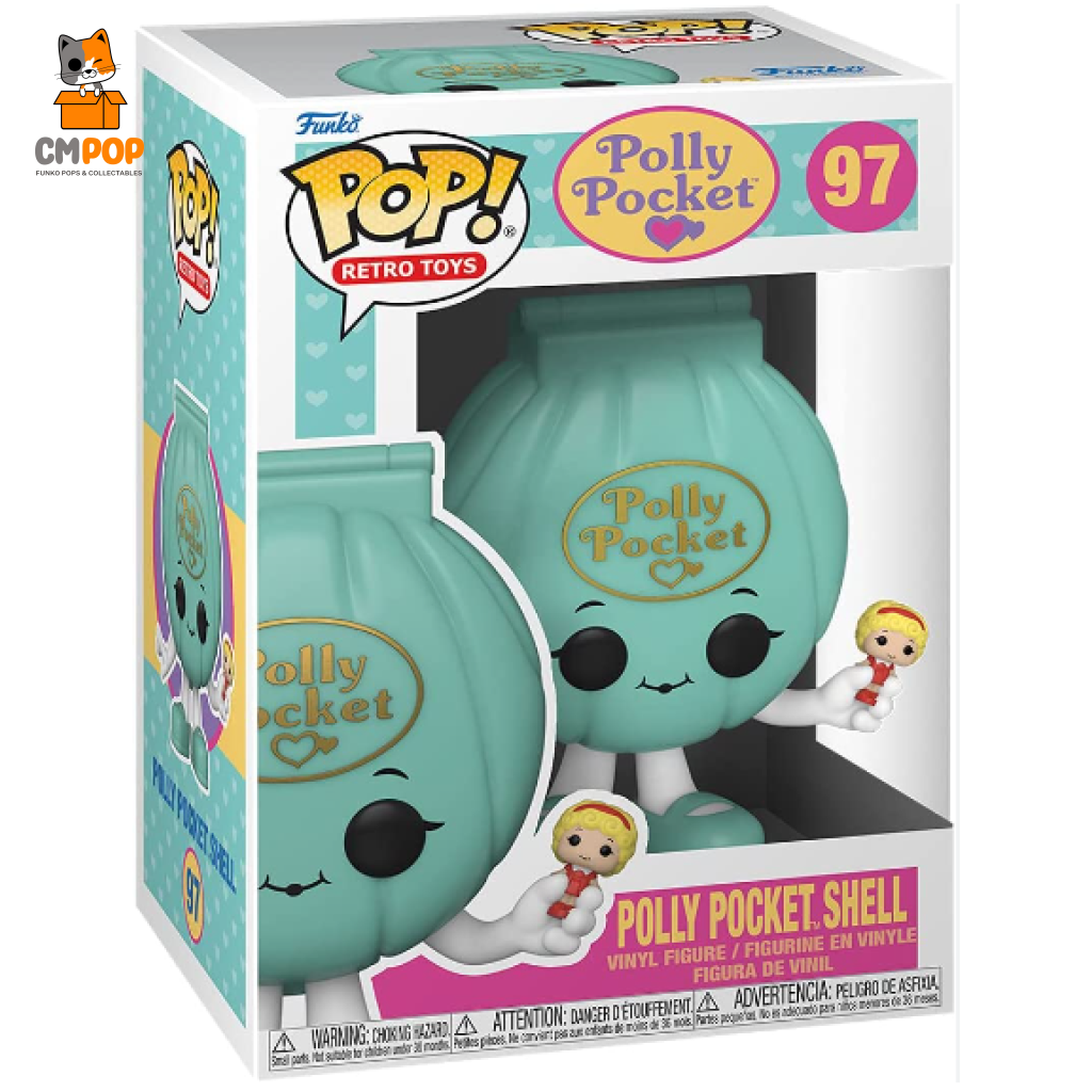 Polly Pocket Shell - #97 Funko Pop! Retro Toys Pop