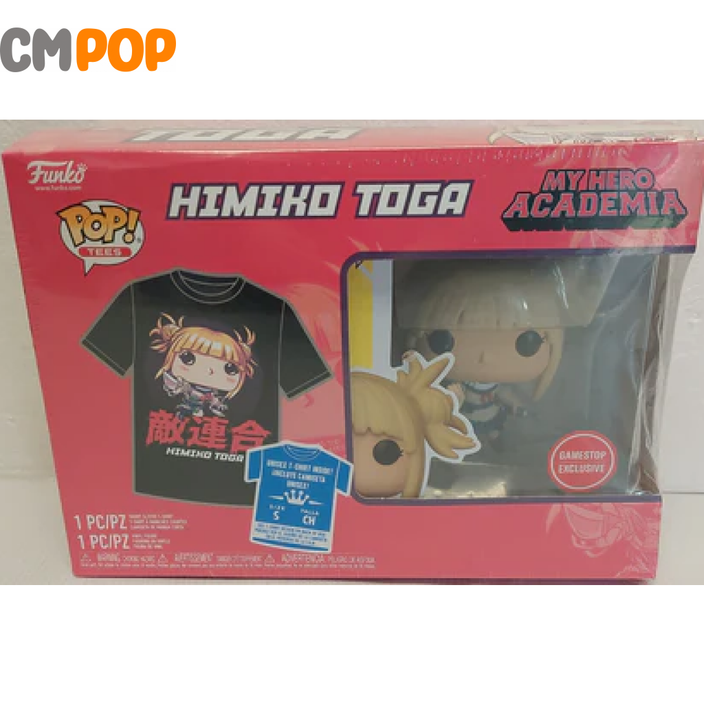 Pop! Tees - Himiko Toga (Small) My Hero Academia Gamestop Funko Pop