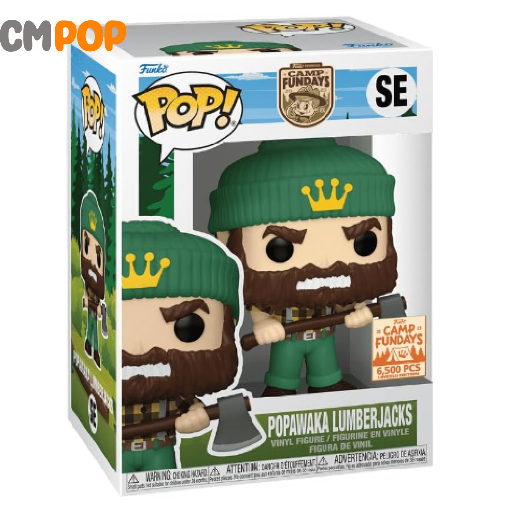 Popawaka Lumberjacks - Funko Pop! Camp Fundays Limited Edition 6 500 Pcs Pop