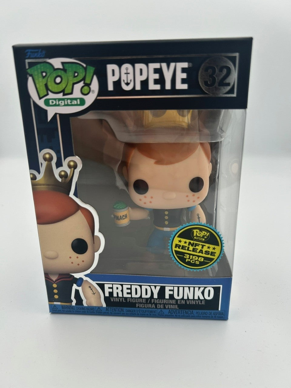 Freddy Funko - #32 - Funko Pop! -Digital - Popeye - Release  3198 Pcs
