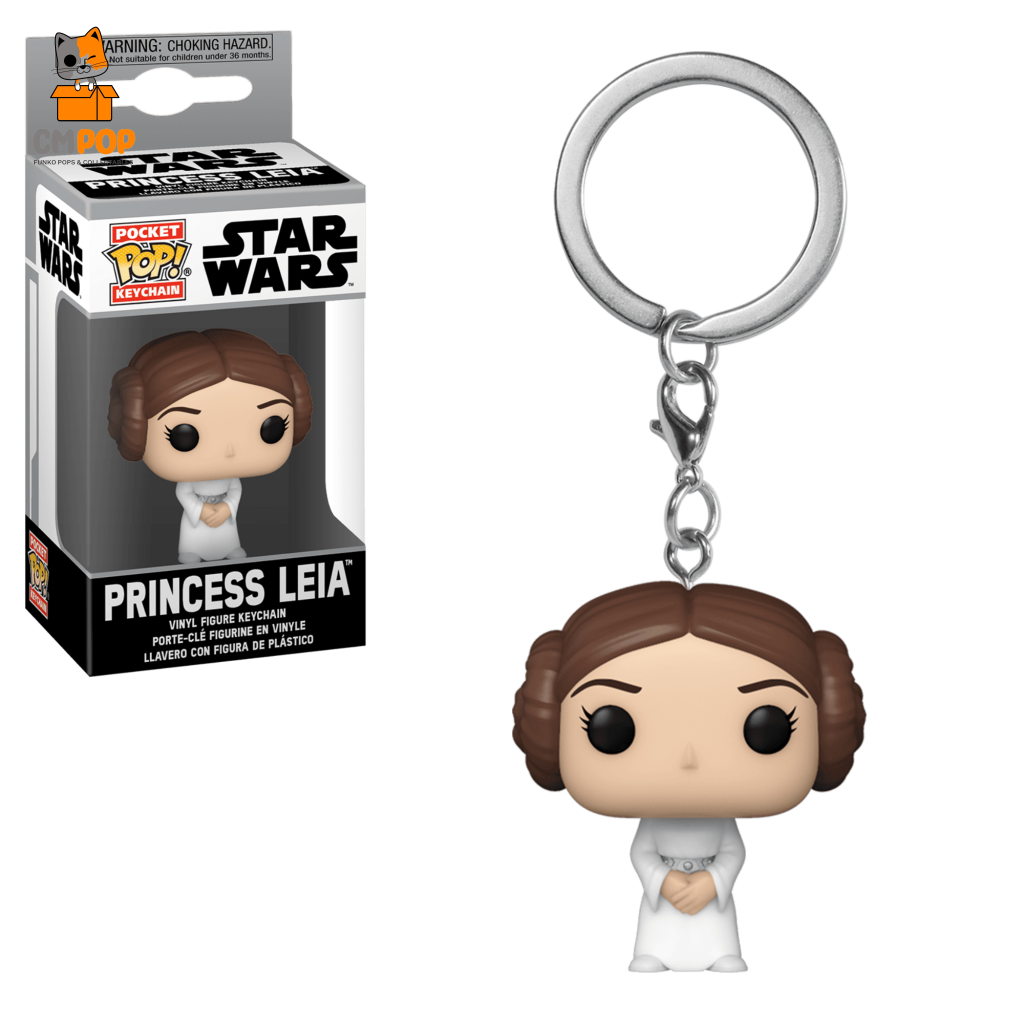 Princess Leia - Funko Pop! Keychain Star Wars Pop