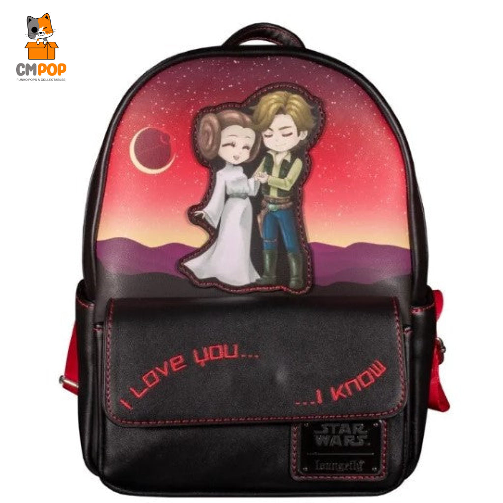 Princess Leia & Han Solo Mini Backpack - Star Wars Loungefly