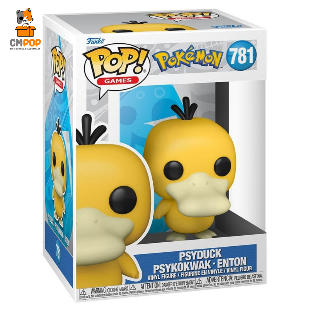 Pokemon: Psyduck - #781- Funko Pop! Pokemon Pop