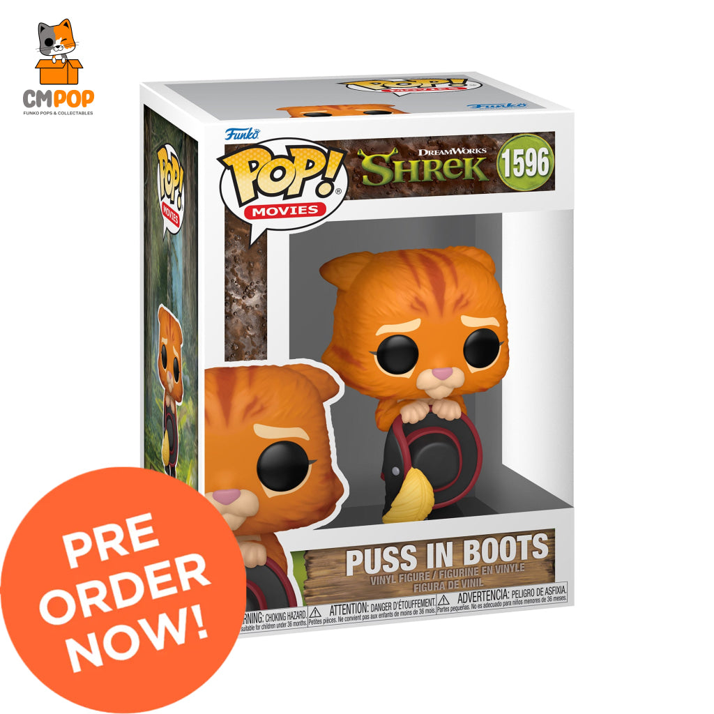 Puss In Boots- #1599 - Funko Pop! Shrek Pop