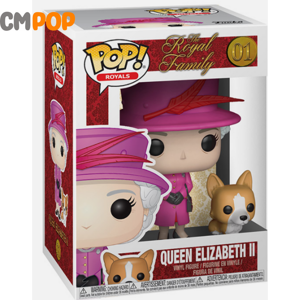 Queen Elizabeth - #01 - Funko Pop! - Pop and Buddy - Royals - The Roya