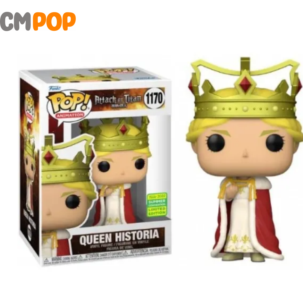 Queen Historia - #1170 Funko Pop! Attack On Titan -2022 Summer Convention Limited Edition Pop